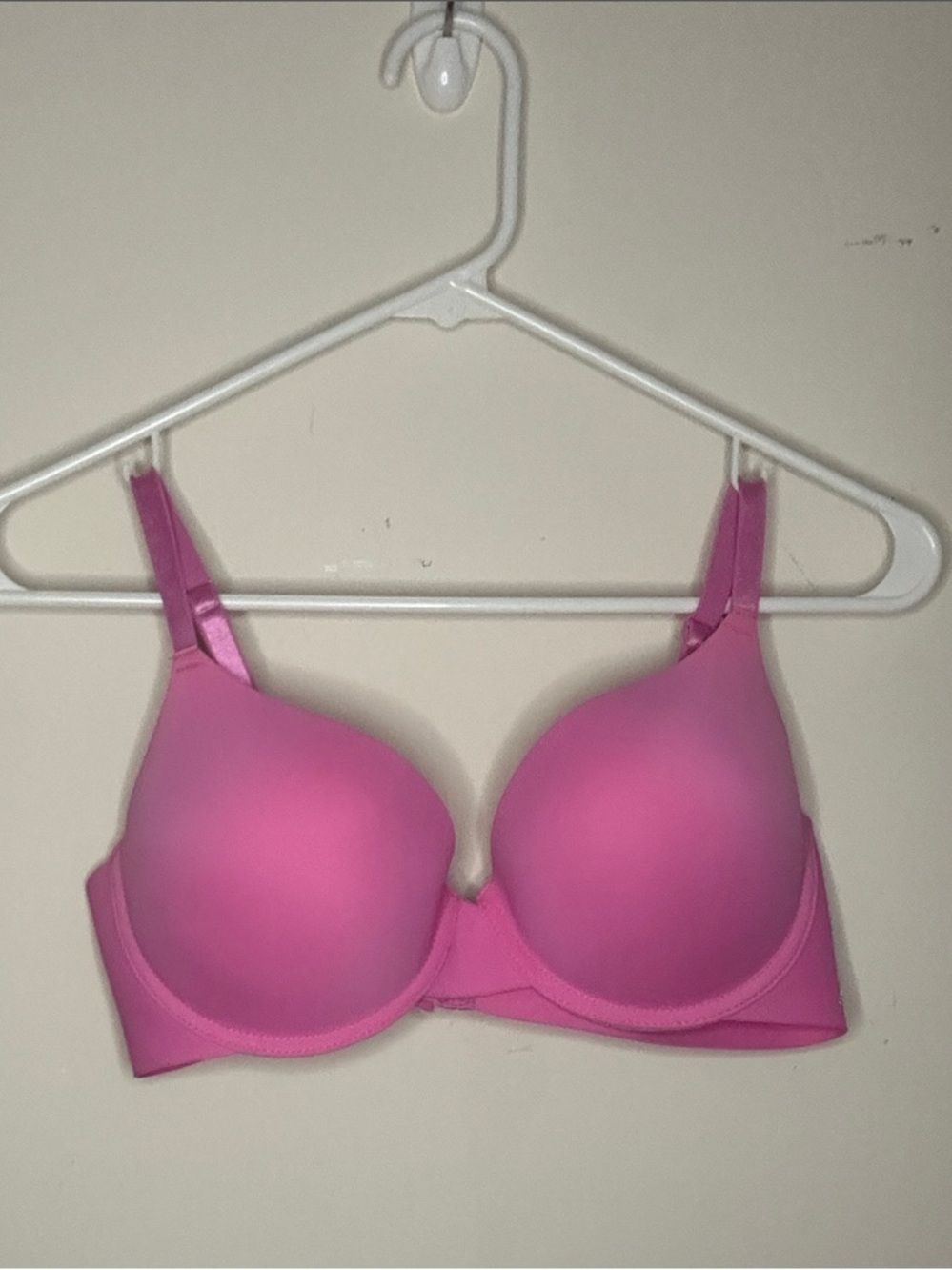 Juicy Couture Bright Pink and White Printed Push-up Bras